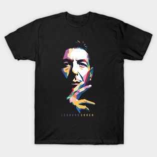 Leonardo Cohen T-Shirt